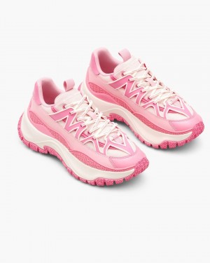 Adidasi Marc Jacobs The Colorblock Lazy Hiker Dama Roz Colorati | 18043GNEW
