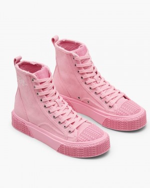 Adidasi Marc Jacobs The High Top Sneaker Dama Roz | 12398QYTC