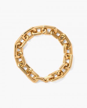 Bratari Marc Jacobs The J Marc Chain Link Bracelet Dama Aurii | 16729JTXM