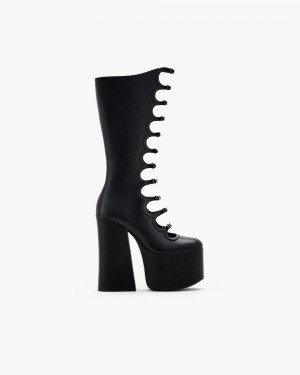Cizme Marc Jacobs The Kiki Knee-High Boot Dama Negrii | 72150XOJC