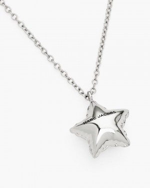 Coliere Marc Jacobs Balloon Star Necklace Dama Argintii Deschis | 03582FYUH