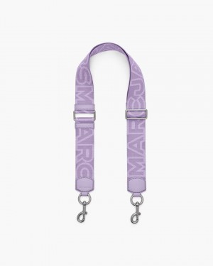 Curea Geantă Marc Jacobs The Outline Logo Webbing Strap Dama Violet Colorati | 49805VIYG