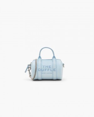 Geanta Crossbody Marc Jacobs The Leather Nano Duffle Crossbody Dama Albastri | 59710ULRM