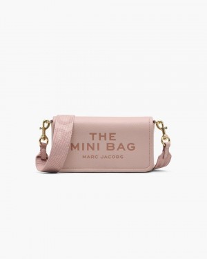 Geanta Crossbody Marc Jacobs The Piele Mini Bag Dama Roz | 02173HLMJ