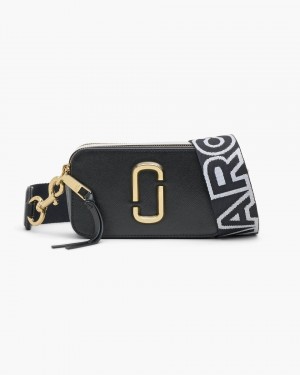 Geanta Crossbody Marc Jacobs The Snapshot Dama Negrii Colorati | 60152ZYJR