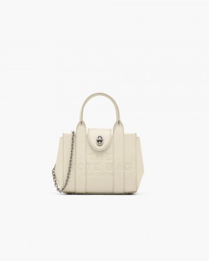 Geanta Crossbody Marc Jacobs The Turnlock Crossbody Tote Bag Dama Albi | 64037JWVU