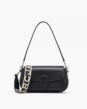 Geanta De Umar Marc Jacobs The Large Clover Shoulder Bag Dama Negrii | 57240EWBV