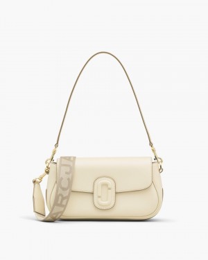 Geanta De Umar Marc Jacobs The Large Clover Shoulder Bag Dama Albi | 95783KOHP