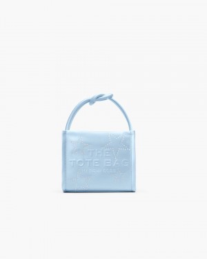 Genti Mini Marc Jacobs The Star Satin Mini Tote Bag Dama Albastri | 35810AQYE