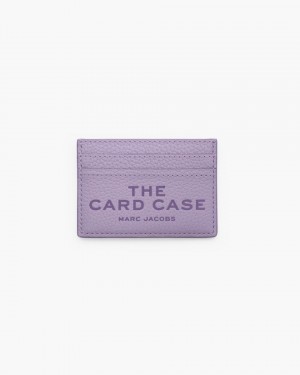 Husa Pentru Carduri Marc Jacobs The Leather Card Case Dama Violet | 36895IDEG