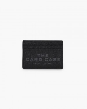 Husa Pentru Carduri Marc Jacobs The Leather Card Case Dama Negrii | 82176BCNO