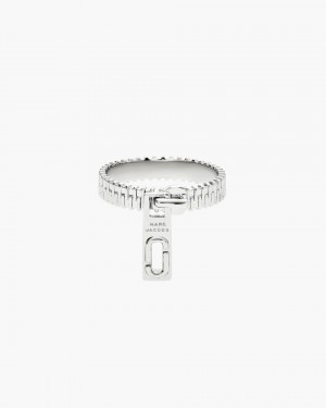 Inele Marc Jacobs J Marc Zipper Ring Dama Argintii | 49085TMQU