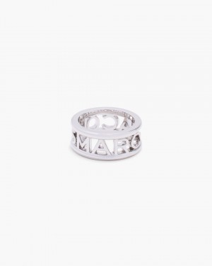 Inele Marc Jacobs The Monogram Ring Dama Argintii | 70219YKUI