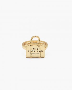Inele Marc Jacobs The Tote Bag Ring Dama Aurii Deschis | 50164XWAL