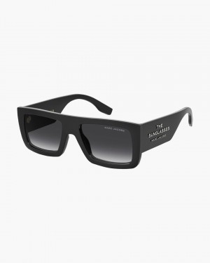 Ochelari de Soare Marc Jacobs The Square Sunglasses Dama Negrii | 06598EUMV
