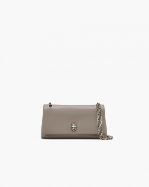 Portofel Mare Marc Jacobs The Dual Chain Wallet Dama Cement | 72349BZRW