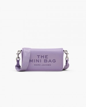Portofel Mare Marc Jacobs The Piele Mini Bag Dama Violet | 04193HEJQ