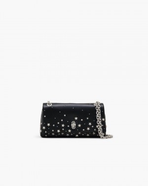 Portofel Mare Marc Jacobs The Star Studded Dual Chain Wallet Dama Negrii | 48621TORM