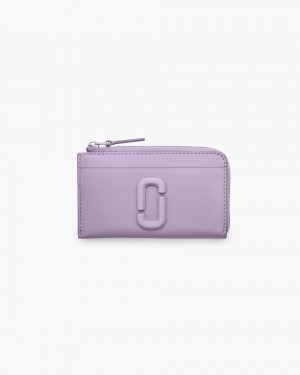 Portofel Mic Marc Jacobs The Covered J Marc Top Zip Multi Wallet Dama Violet | 47938OJIW