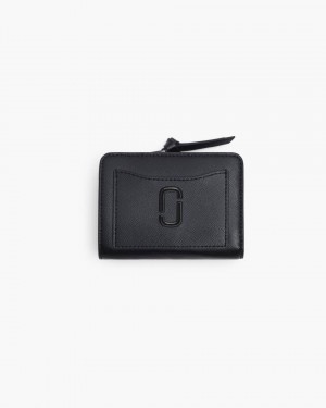 Portofel Mic Marc Jacobs The Utility Snapshot DTM Mini Compact Wallet Dama Negrii | 31972TEQD