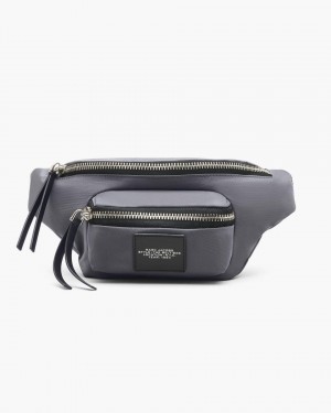 Rucsacuri Marc Jacobs The Biker Nylon Belt Bag Dama Gri Inchis | 19705CWLQ