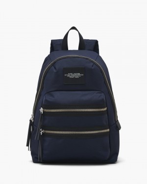 Rucsacuri Marc Jacobs The Biker Nylon Large Backpack Dama Albastri | 10296MGRX