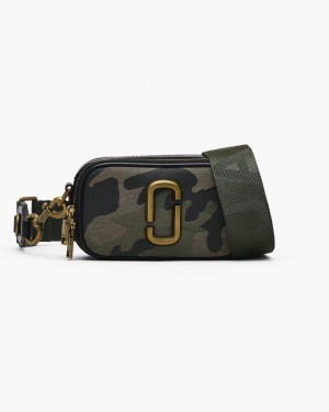 Snapshot Geanta Marc Jacobs The Camo Jacquard Snapshot Dama Camuflaj Colorati | 25093AQKM