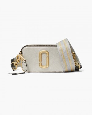 Snapshot Geanta Marc Jacobs The Snapshot Metallic Dama Platina Colorati | 70483PEOU