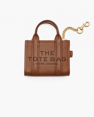 Talismane Marc Jacobs The Nano Tote Bag Charm Dama Argan Oil | 56723ZQWJ