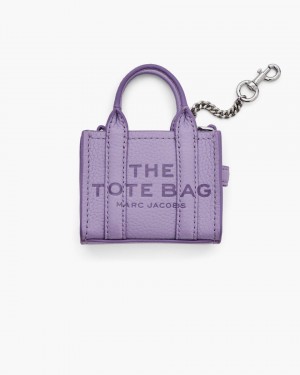 Talismane Marc Jacobs The Nano Tote Bag Charm Dama Violet | 69532NDVM