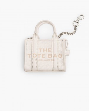 Talismane Marc Jacobs The Nano Tote Bag Charm Dama Argintii | 76985KWFD