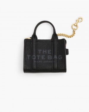 Talismane Marc Jacobs The Nano Tote Bag Charm Dama Negrii | 14329VPND