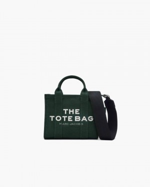 The Tote Bag Marc Jacobs The Canvas Crossbody Tote Bag Dama Verzi Inchis | 08974ZMAY