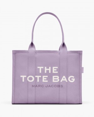The Tote Bag Marc Jacobs The Canvas Large Tote Bag Dama Violet | 18297OGJL