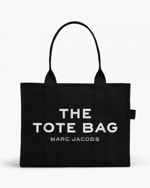 The Tote Bag Marc Jacobs The Canvas Large Tote Bag Dama Negrii | 27801POZG