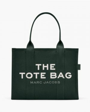 The Tote Bag Marc Jacobs The Canvas Large Tote Bag Dama Verzi Inchis | 37601CUMQ