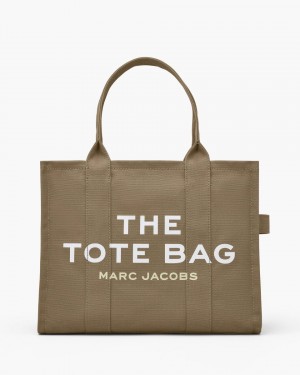 The Tote Bag Marc Jacobs The Canvas Large Tote Bag Dama Verzi | 96745CAXG