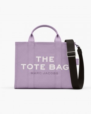 The Tote Bag Marc Jacobs The Canvas Medium Tote Bag Dama Violet | 04625LCHQ
