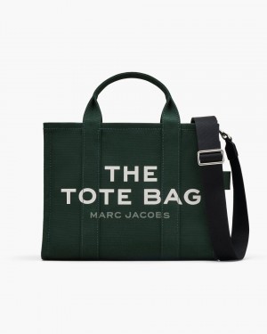 The Tote Bag Marc Jacobs The Canvas Medium Tote Bag Dama Verzi Inchis | 07649XRNK