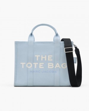 The Tote Bag Marc Jacobs The Canvas Medium Tote Bag Dama Albastri | 15674VZYJ