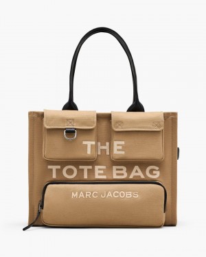 The Tote Bag Marc Jacobs The Cargo Canvas Large Tote Bag Dama Maro | 72641SABW
