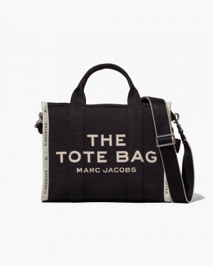 The Tote Bag Marc Jacobs The Jacquard Medium Tote Bag Dama Negrii | 98470IUXK