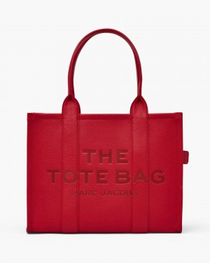 The Tote Bag Marc Jacobs The Leather Large Tote Bag Dama Rosii | 58476JOQW