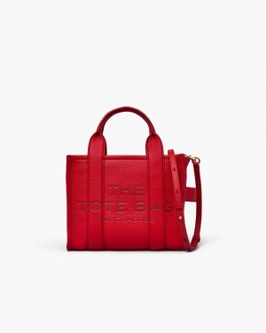 The Tote Bag Marc Jacobs The Leather Small Tote Bag Dama Rosii | 96082CXDB