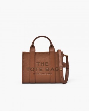 The Tote Bag Marc Jacobs The Leather Small Tote Bag Dama Argan Oil | 14823DOEM