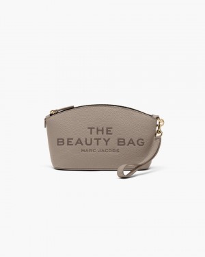 Wristlets Marc Jacobs The Beauty Bag Dama Cement | 41325ABSK